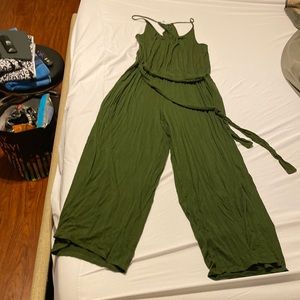 Tie waist jumpsuit